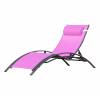 Chaise Longue Design Violet