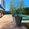 Pot Gant Rock  D.105 H.104 cm - Bronze
