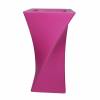 Pot Design - 55x55 x H100cm  Fuchsia