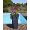 Jardinire Auriga - 50 x 50 x H100cm - Anthracite