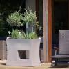 Jardinire Design -100x45 x H80cm  Gris