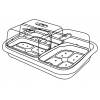 Plateau de jardin Green Basics - Lime vert - Elho
