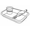 Plateau de jardin Green Basics - Lime vert - Elho