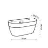 Pot Mural Vibia Campana - 35 cm-Vert Pistache-Elho