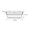 Balconnire Vibia Campana - 70 cm -Blanc Soie-Elho