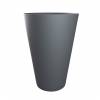 Pot Tokyo - Anthracite/Blanc -D50 H80 - Grosfillex