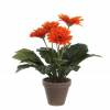 Plante Artificielle - Gerbera Orange - MICA