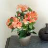 Plante Artificielle - Hibiscus Orange - MICA