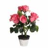 Plante Artificielle - Rosier Rose - MICA