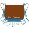 Potager carr� en g�otextile - 550l