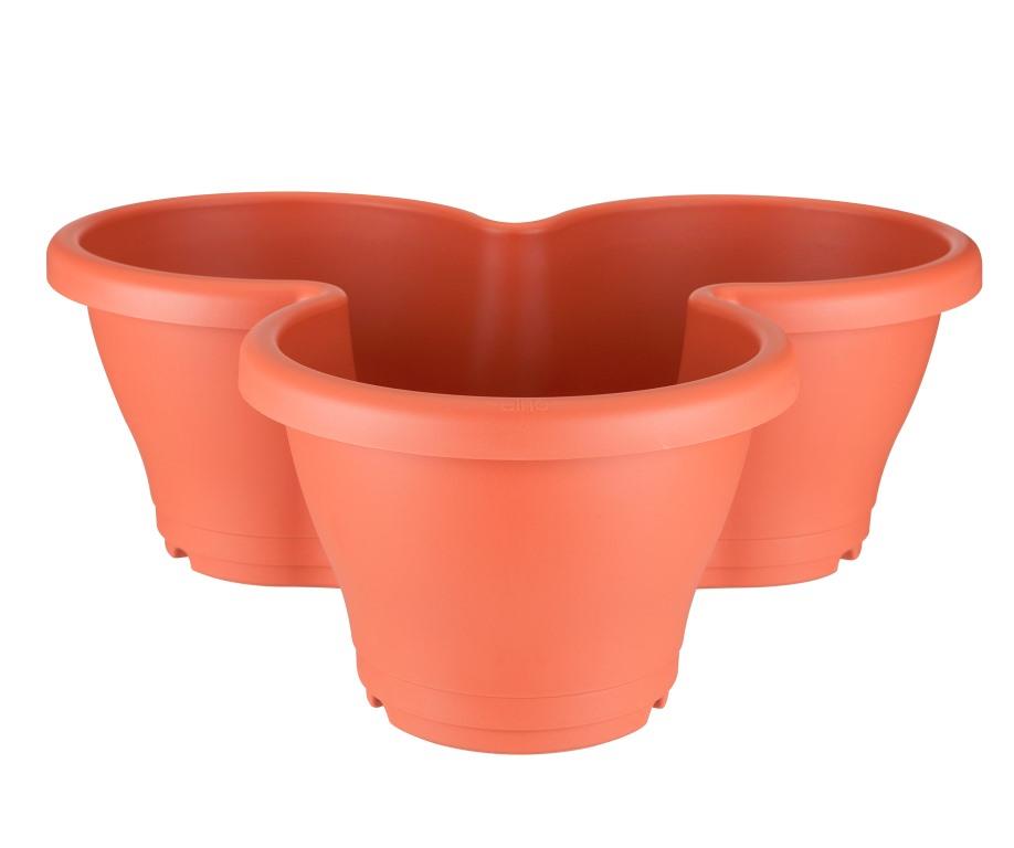 Elho Corsica Jardin Vertical Soucoupe M - Bleu/Bleu Vintage