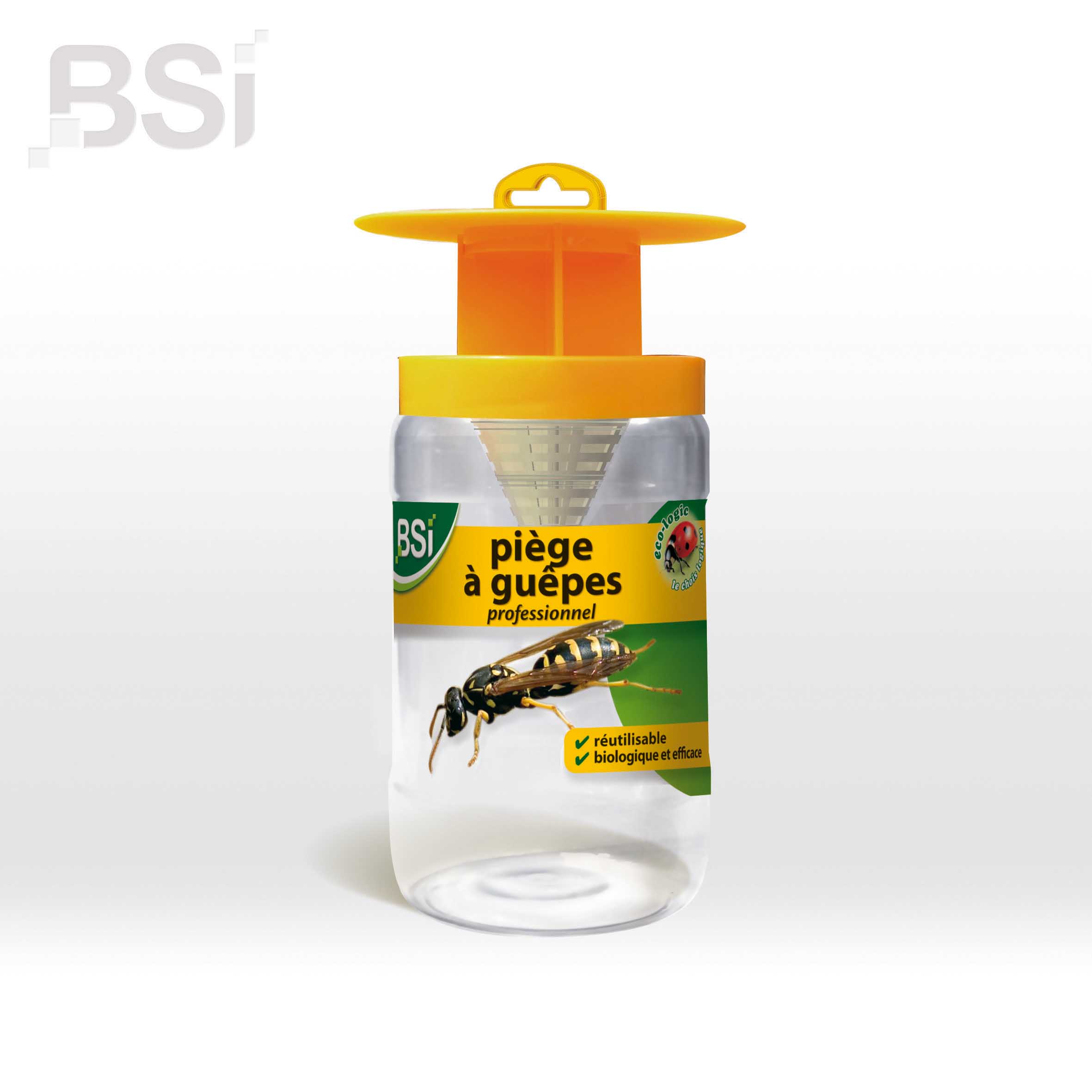 Subito Attractif Piège à Guêpes 500ml - Solution Écologique Naturelle