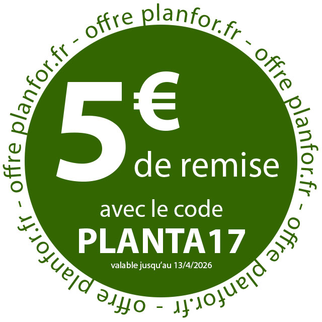 5&euro; de remise sur planfor.fr