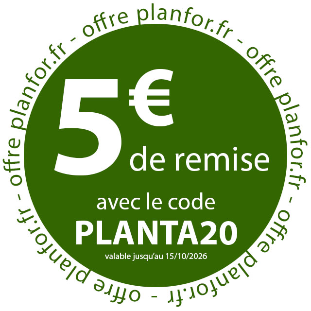 5&euro; de remise sur planfor.fr