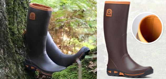 Botas de jardín con suela auto-limpiable - Rouchette